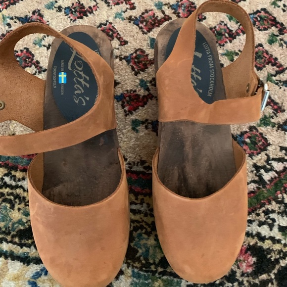 Lotta From Stockholm Nubuck clogs - Picture 2 of 6